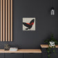 "Blackbird of Deco Dreams" - Canvas