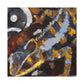 Frilled Lizard Impressionism - Canvas