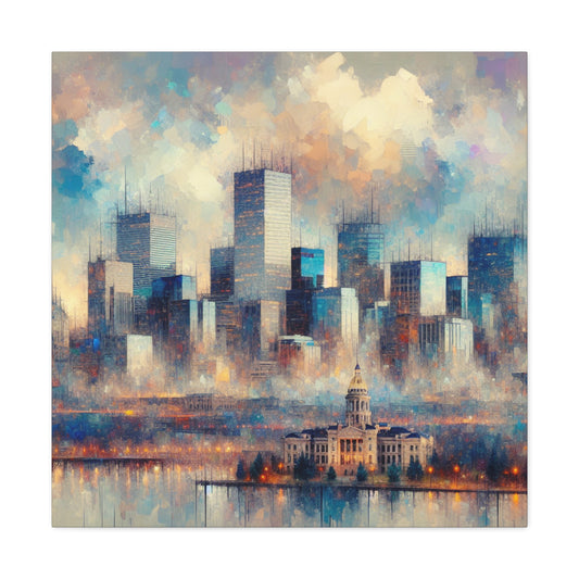 "Majestic Mile High Hues" - Canvas