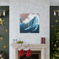 Humpback Whale Collage - Canvas