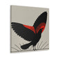 "Blackbird of Deco Dreams" - Canvas