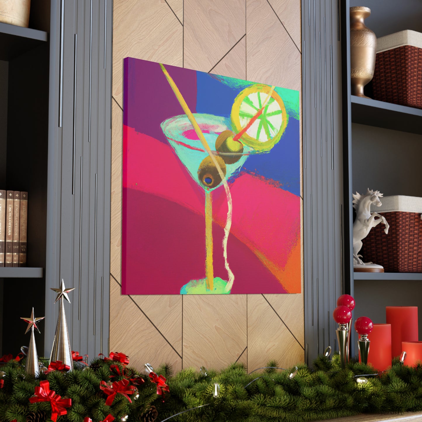 Martini Joyful Celebration - Canvas