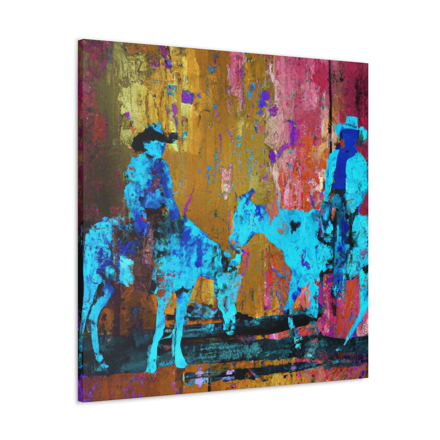 Stagecoach in Motion - Canvas