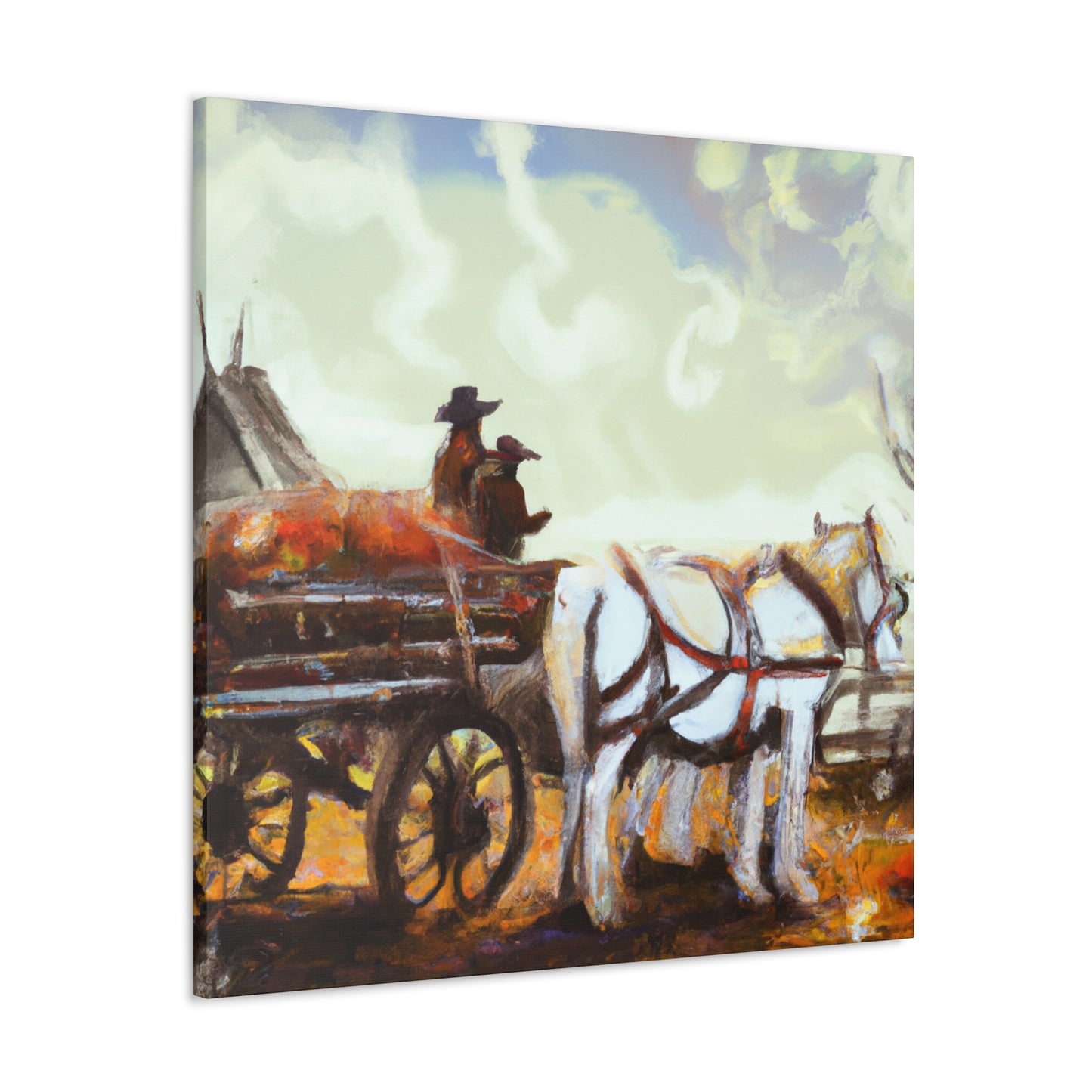 Carrying the Wagon - Canvas