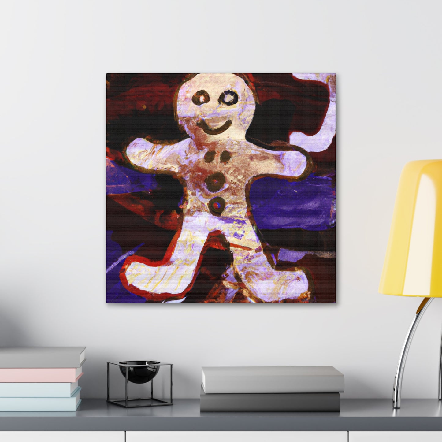 Gingerbread Man Splendor - Canvas