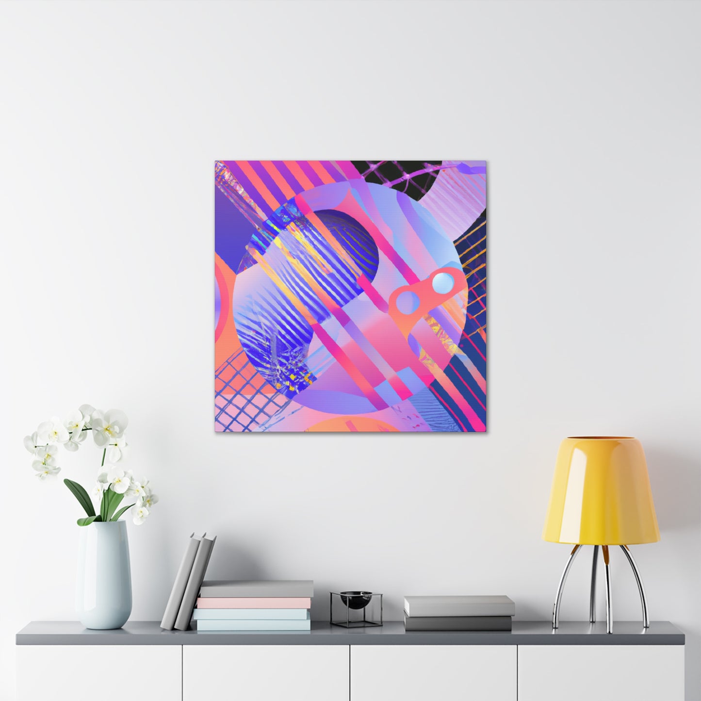 "Sublime Skyline Symphony" - Canvas