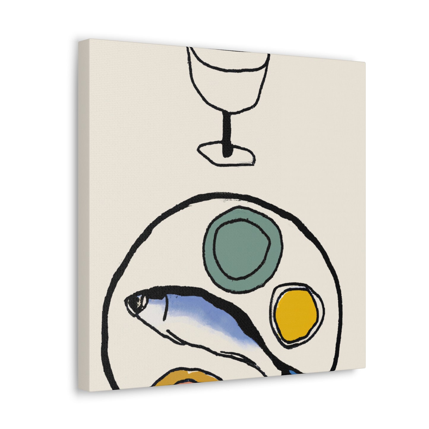 Sea of Shellfish Bliss - Canvas