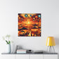 Euphoric Vibrant Gatherings - Canvas