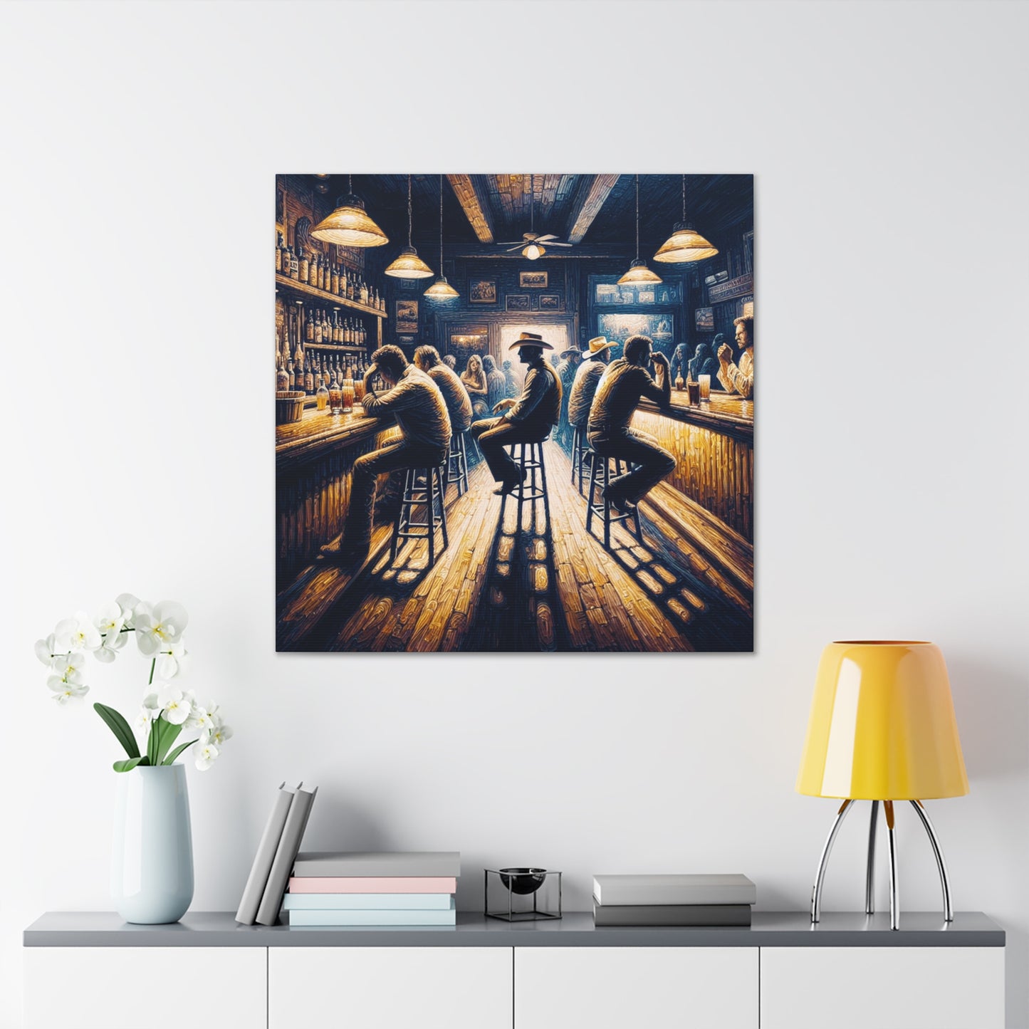 "Wild West Revelry" - Canvas