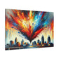 "Radiant Cincinnati Skies" - Canvas