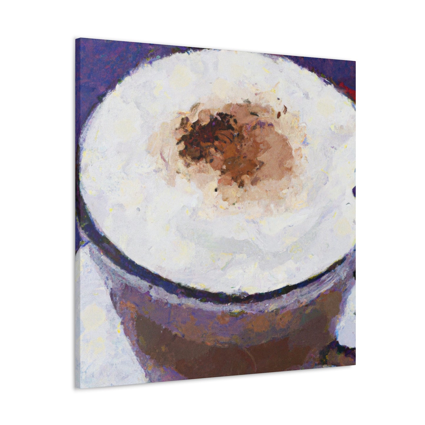 "A Cappuchino Impression" - Canvas