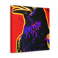 "American Crow Pop Art" - Canvas