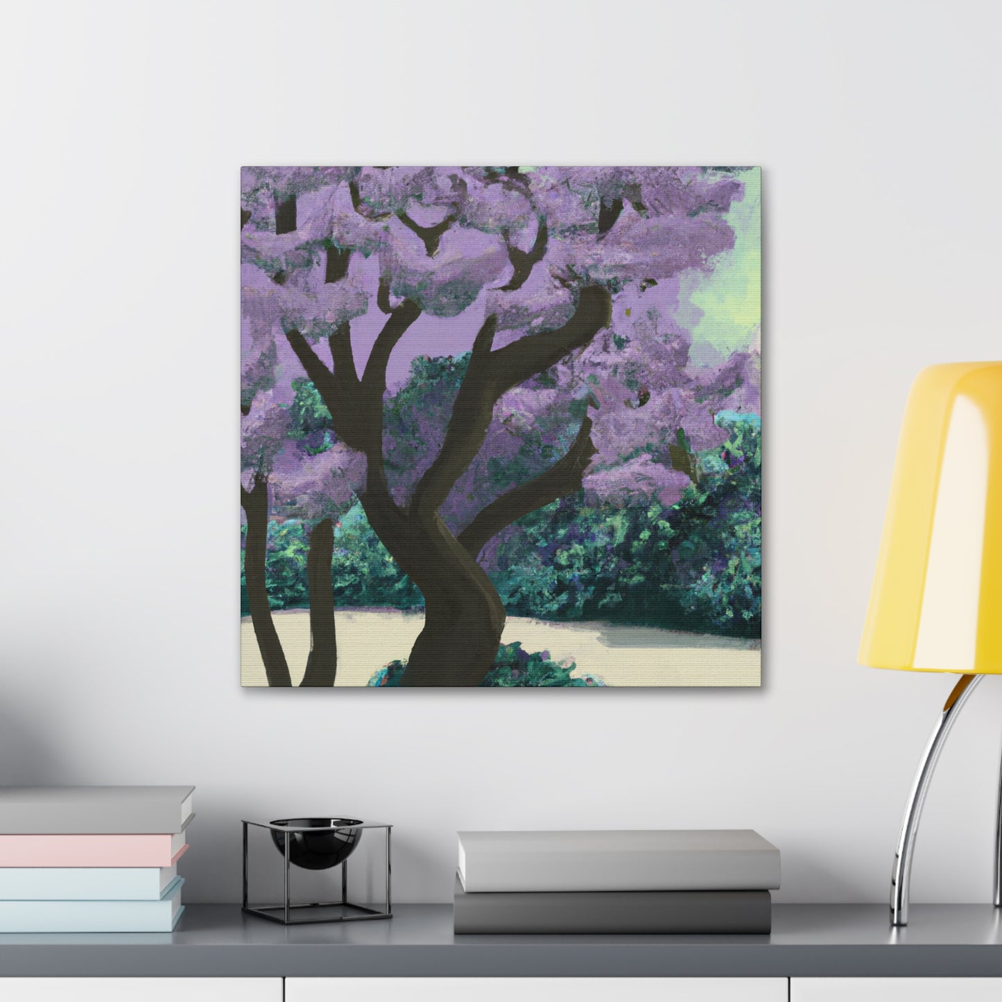 "Lilac Radiant Beauty" - Canvas