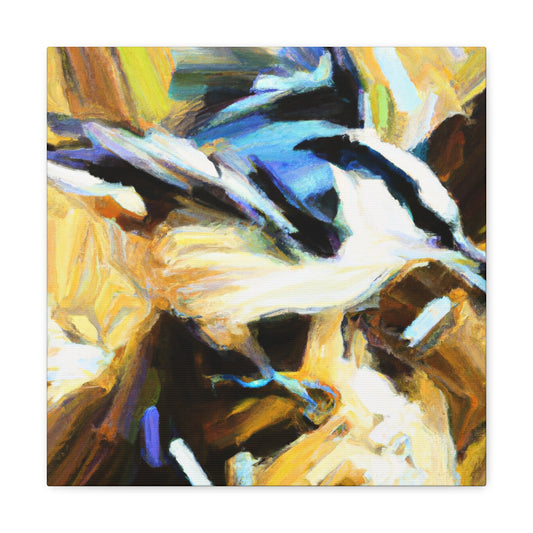 "White-breasted Nuthatch Majesty" - Canvas