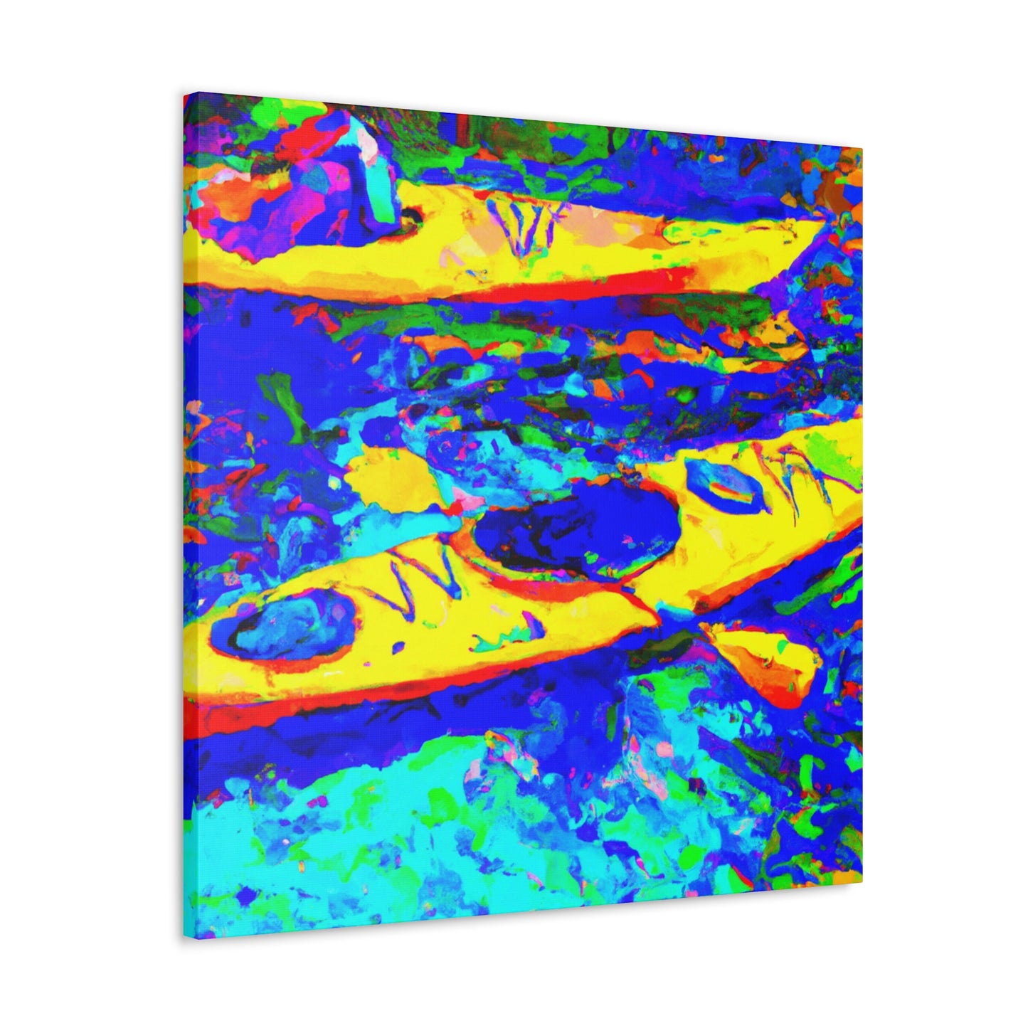 "Kayak On The Water" - Canvas