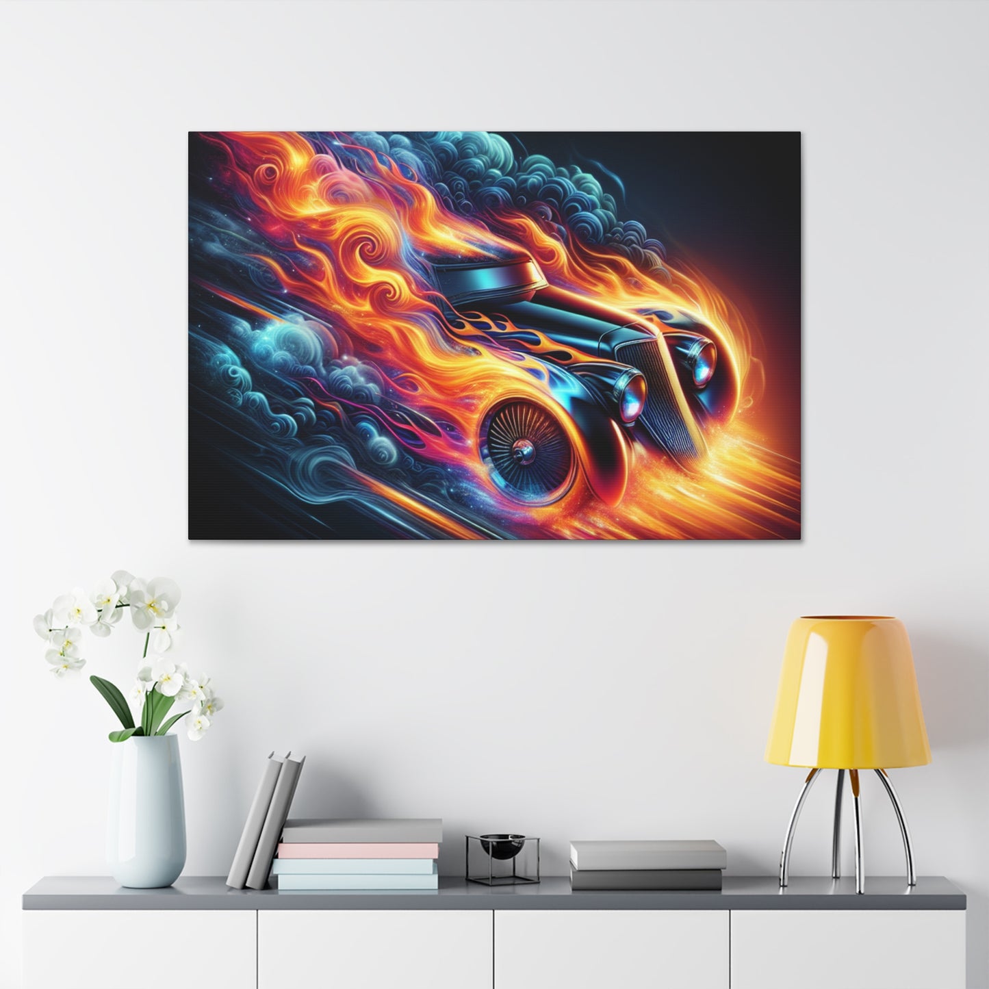 Eternal Fire Inferno - Canvas