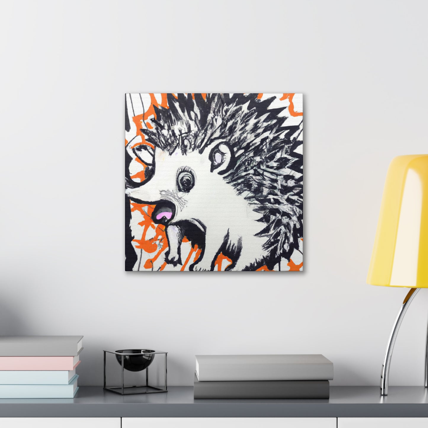 Hedgehog Urban Expression - Canvas