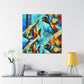 Rainbow Fish Dreamsscape - Canvas