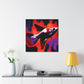 "Swordtail Pop Art Portrait" - Canvas