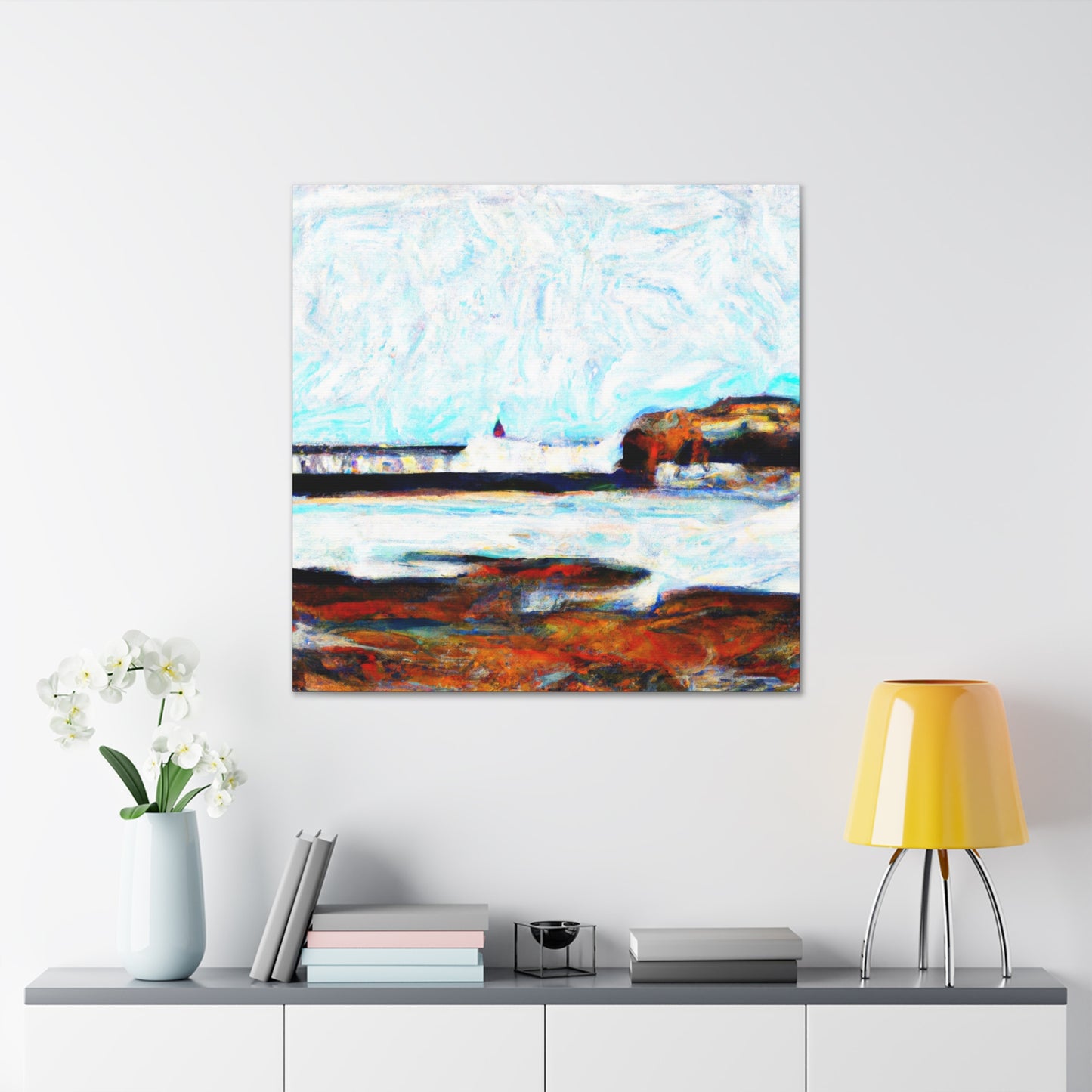 Seawall Expressionism Magic - Canvas