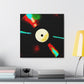 "Vinyl Record Symphony" - Canvas