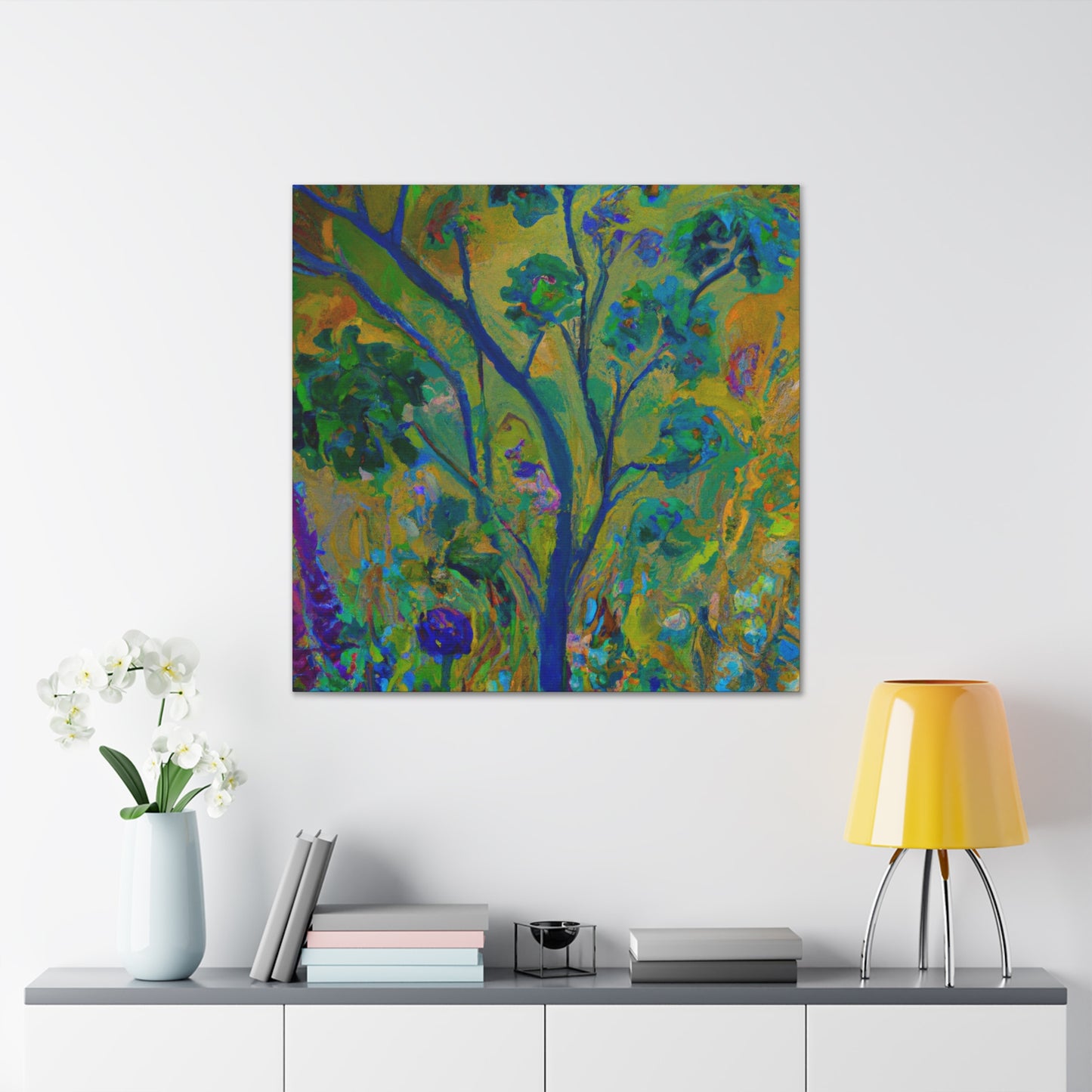 "Bouquet of Wildflowers" - Canvas