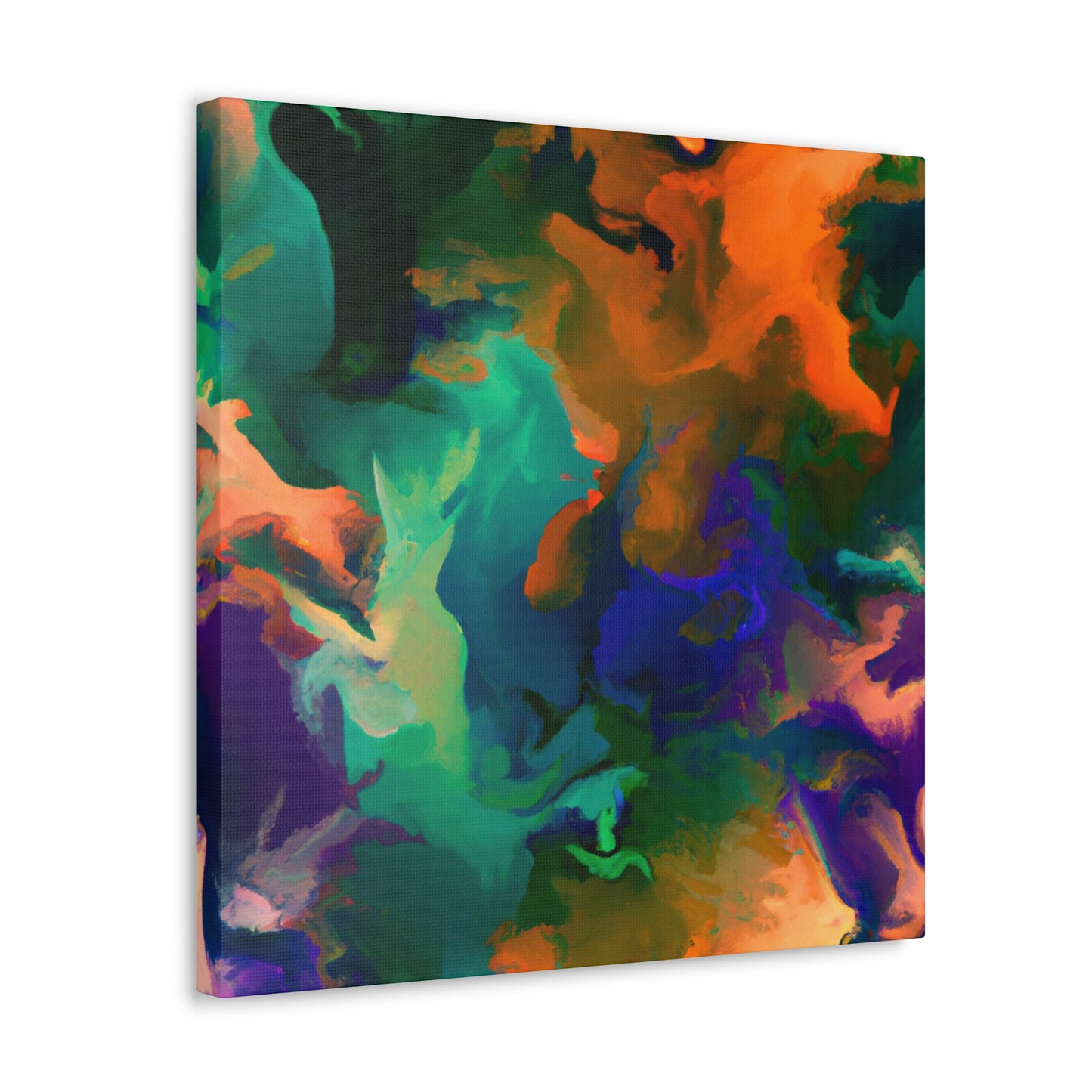 "Verdant Sea of Color" - Canvas