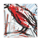 Red-winged Blackbird Abstraction - Canvas