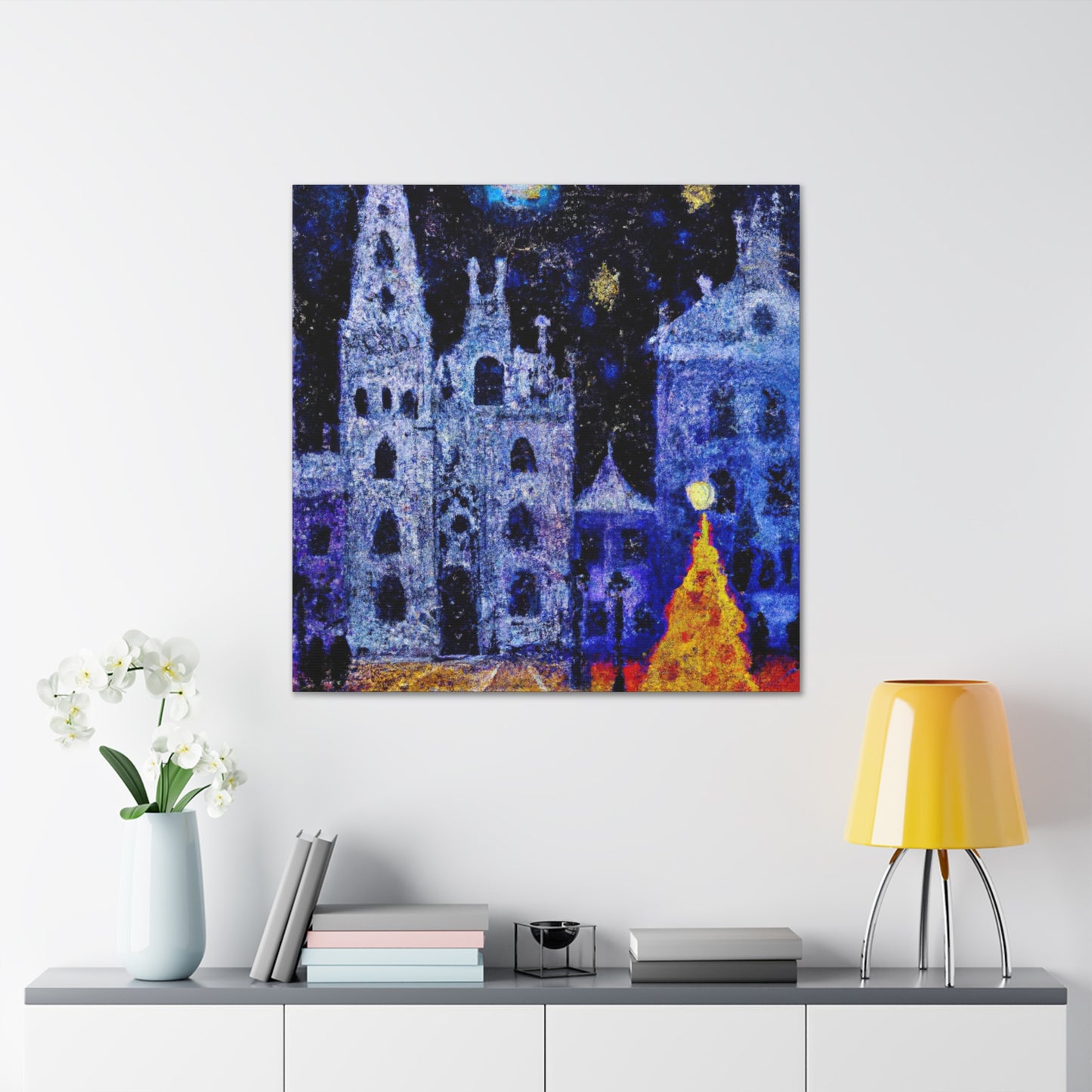 City Square Mosaic - Canvas