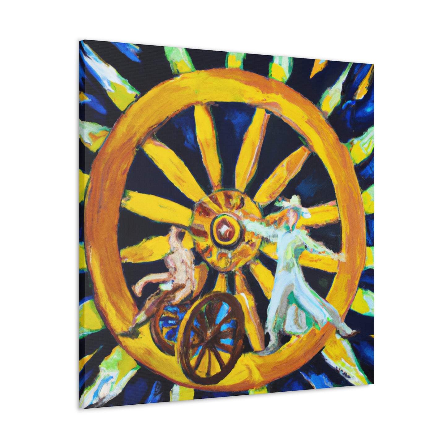 "Wheels of Splendorili" - Canvas