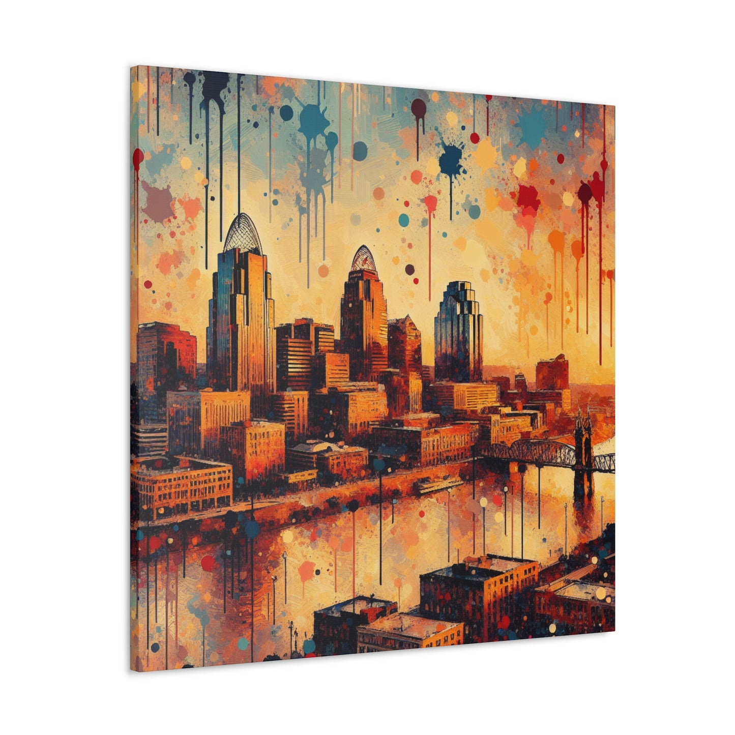 "Enchanting Cincinnati Splendor" - Canvas