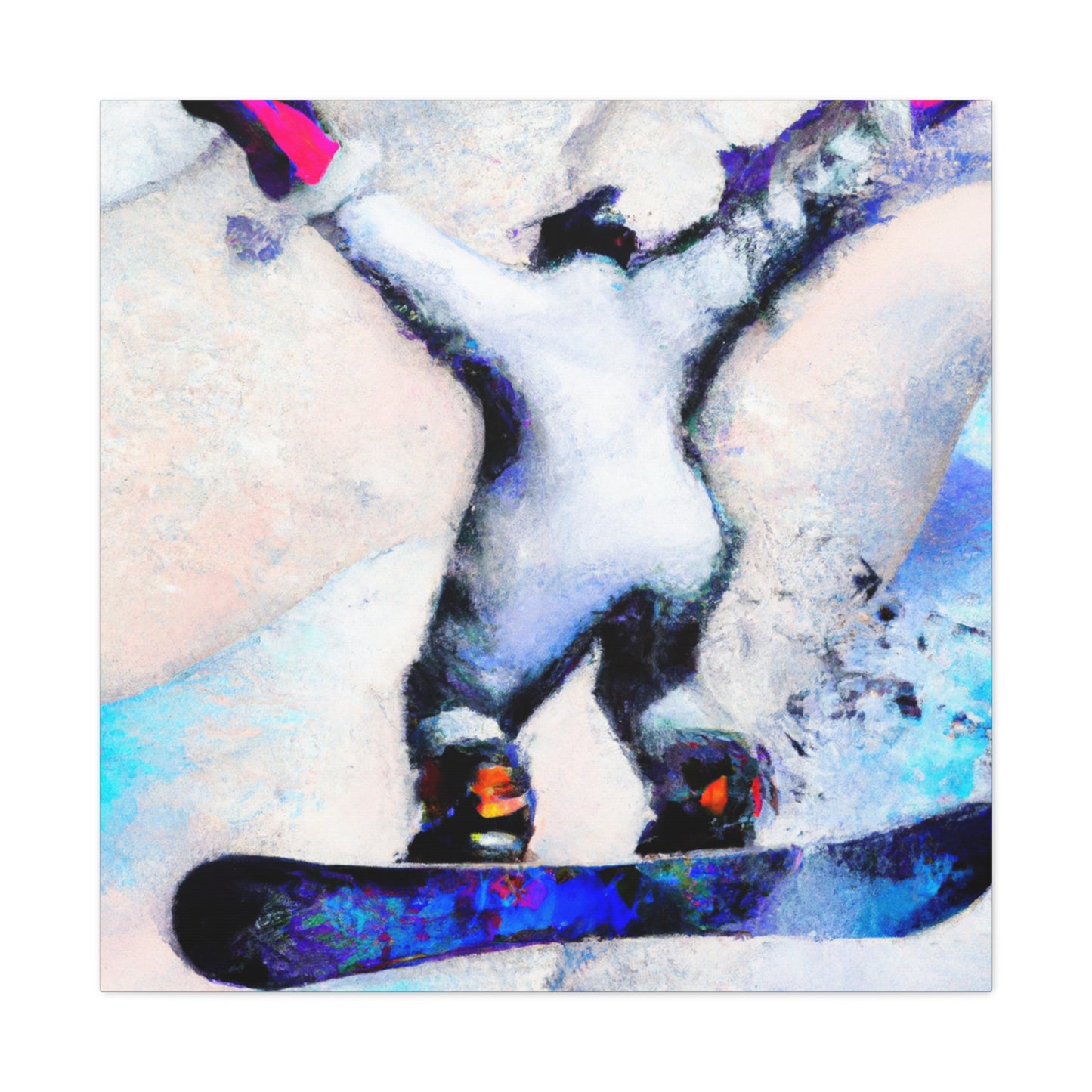 Snow Board Revolution - Canvas