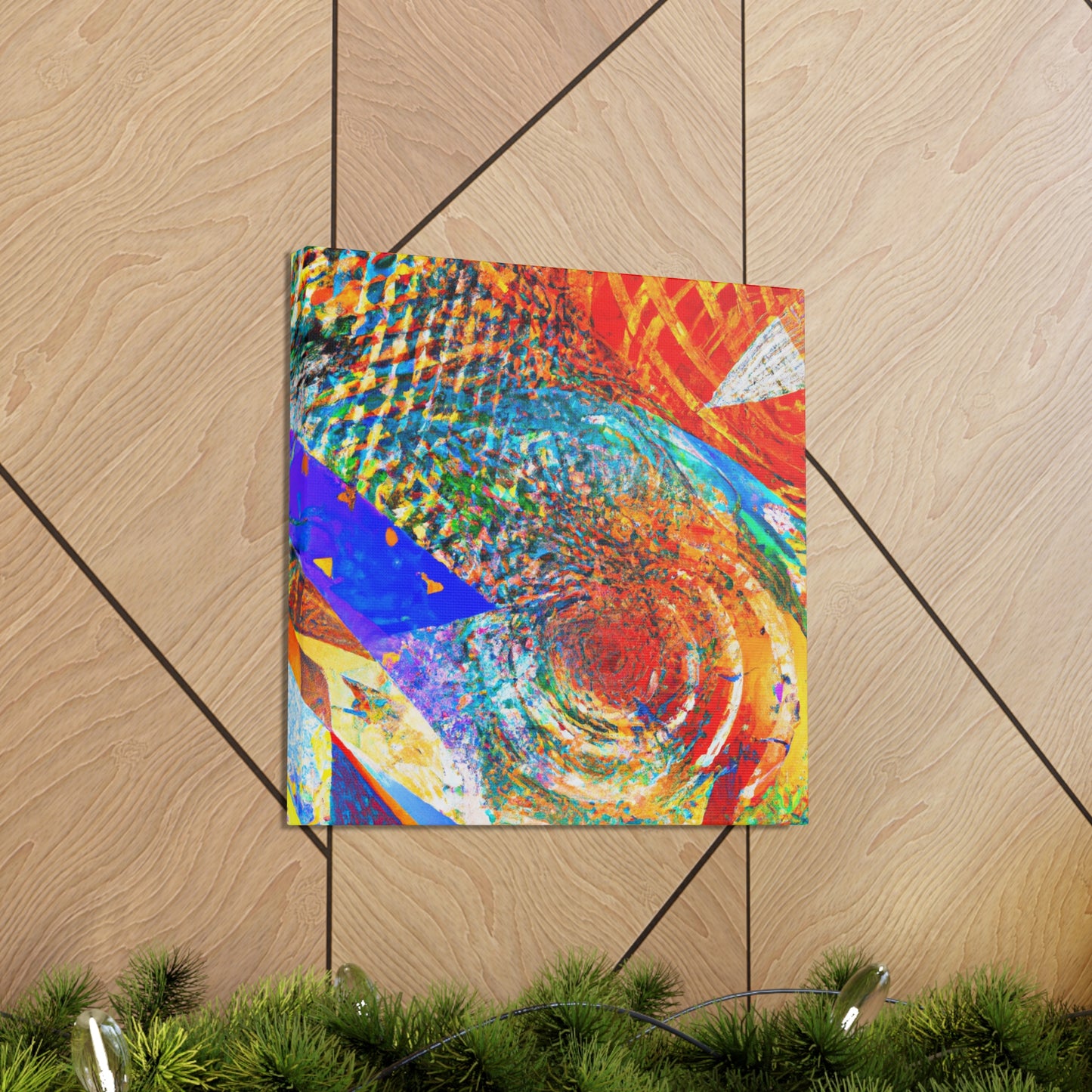 Dazzling Digital Dancers - Canvas