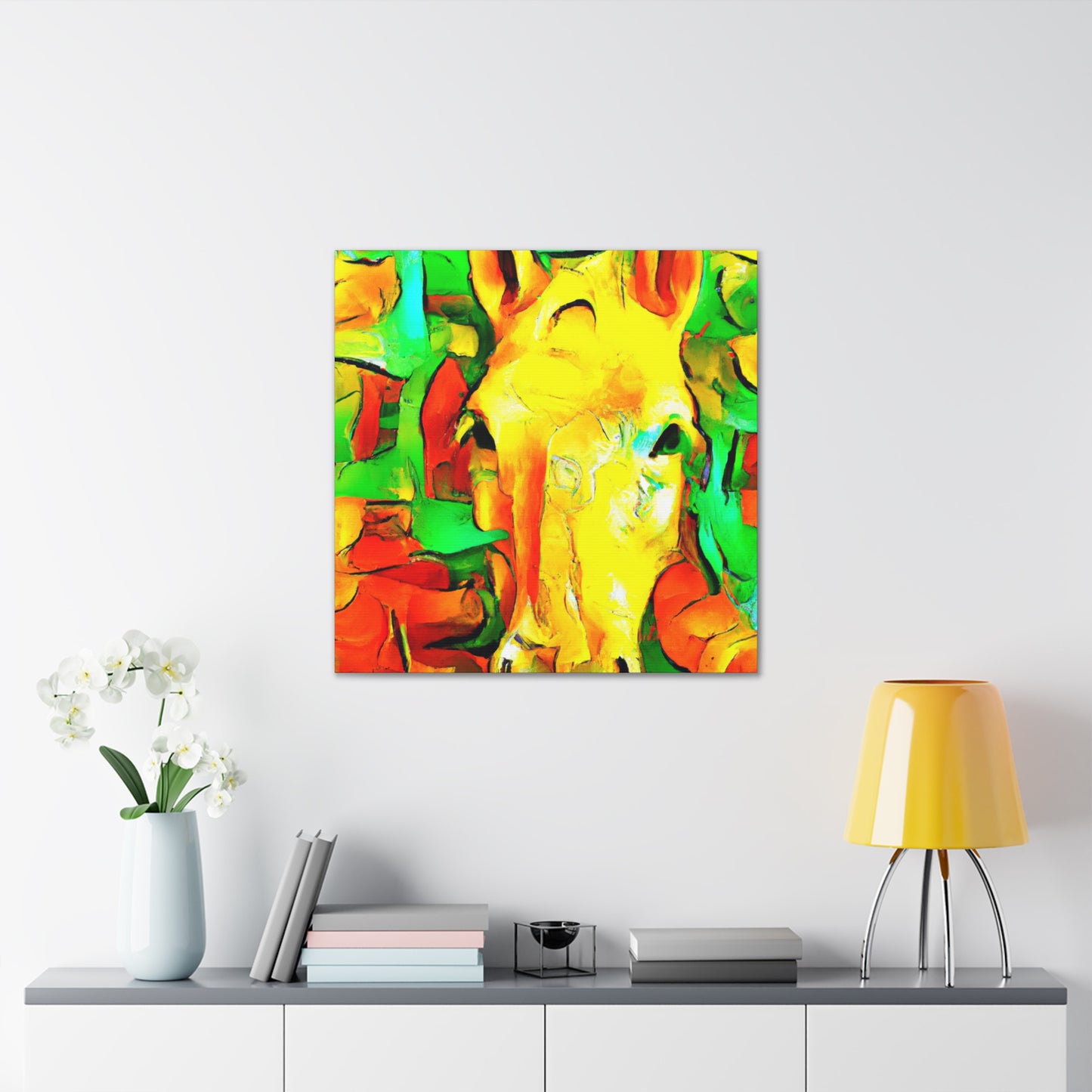 "The Noble Mule Portrait" - Canvas