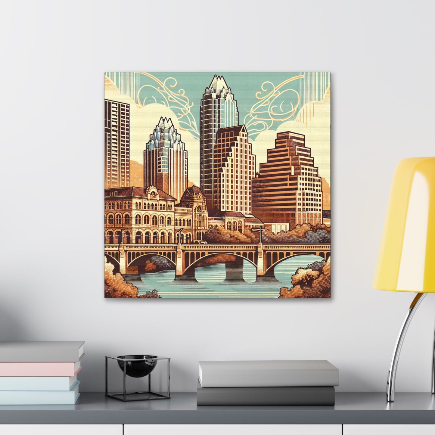 "Enchanting Austin Elegance" - Canvas