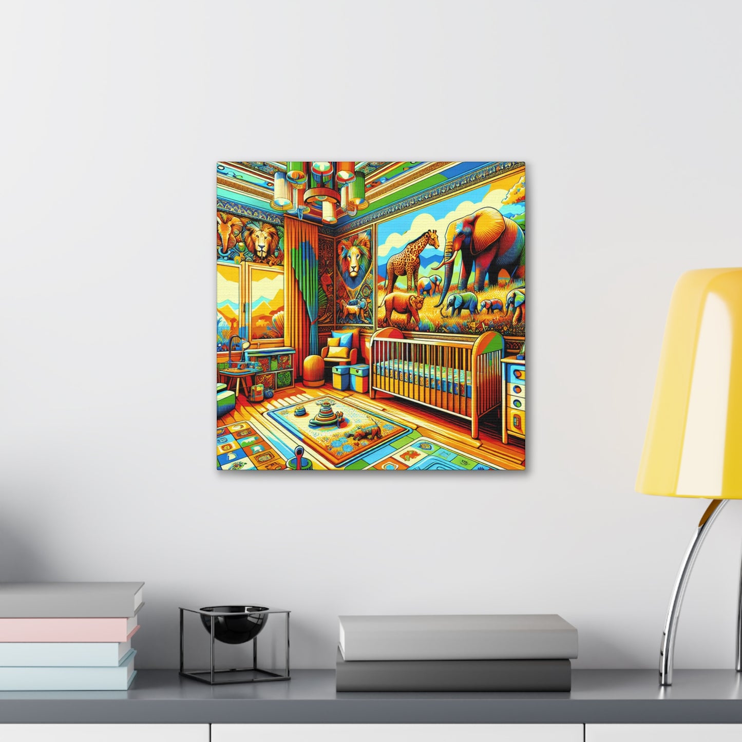 Safari Spectrum Serenade - Canvas