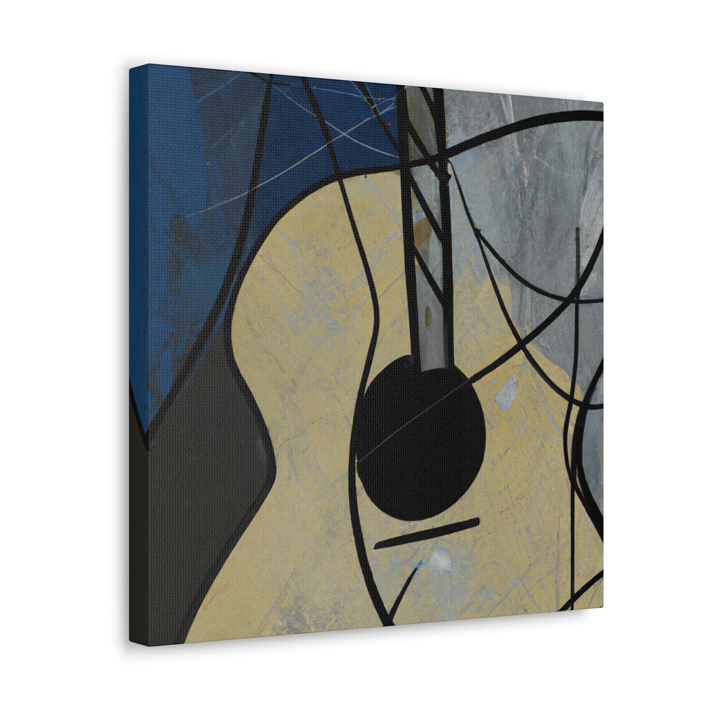 "Strings of Melody Resonate" - Canvas