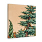 "Fir Tree in Bloom" - Canvas