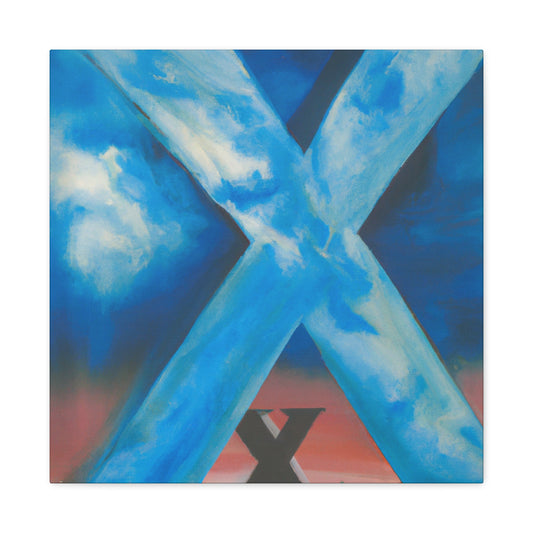 X Unveiled in Dreams - Canvas