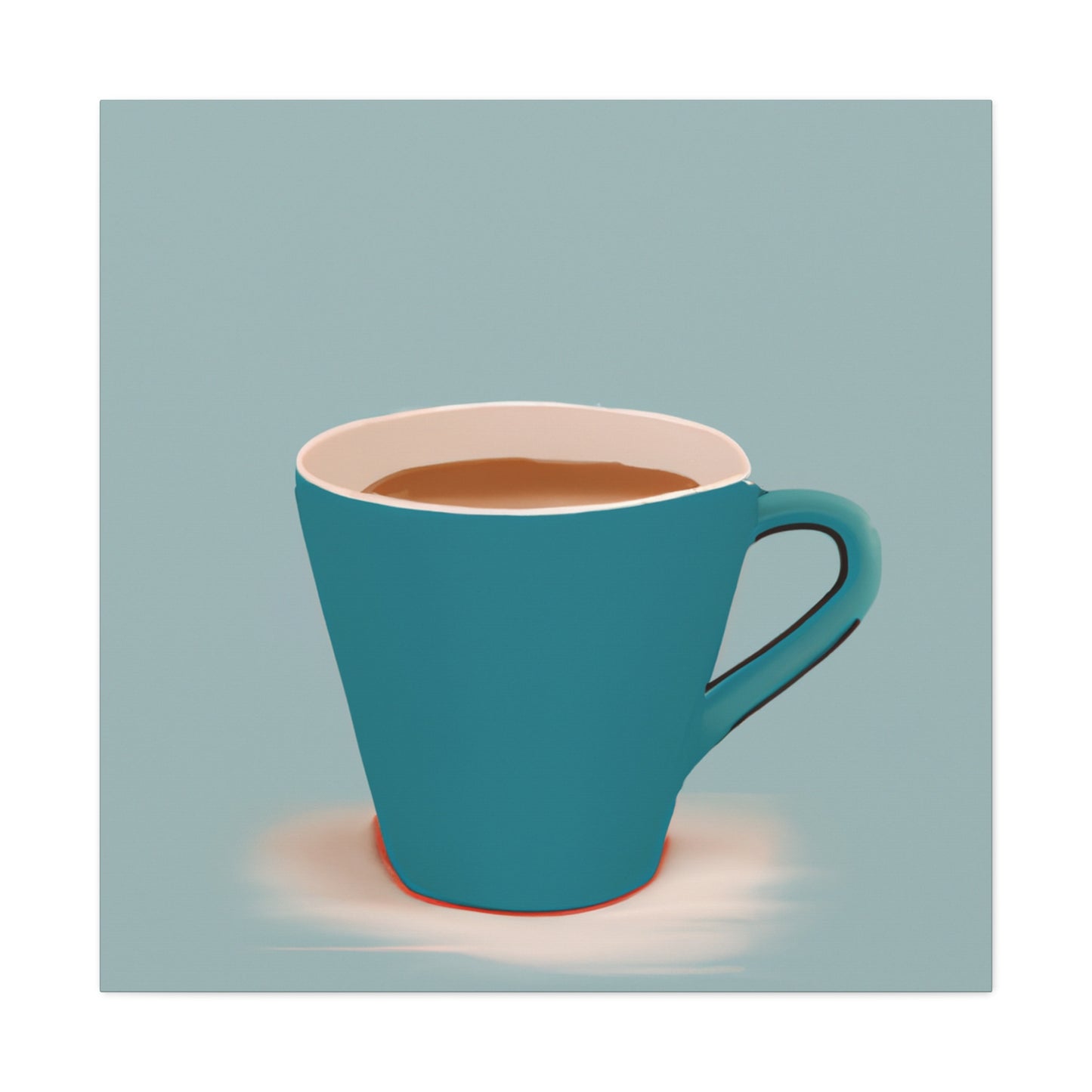 Cup of Minimalism - Canvas