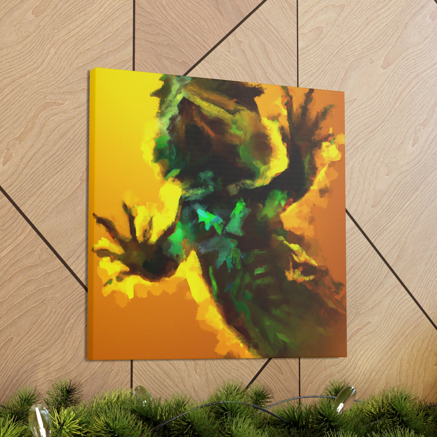 Frilled Lizard Majesty - Canvas