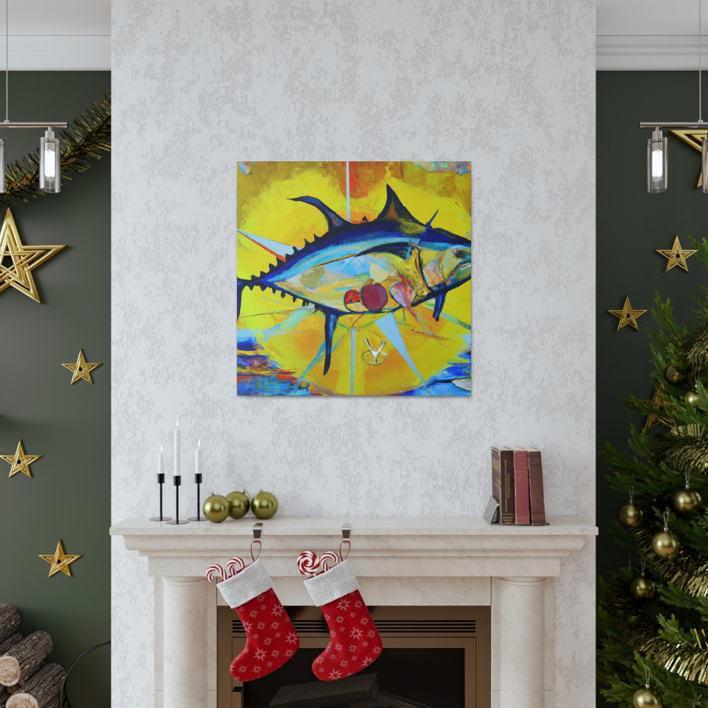 Tuna Fish Dreamscape - Canvas