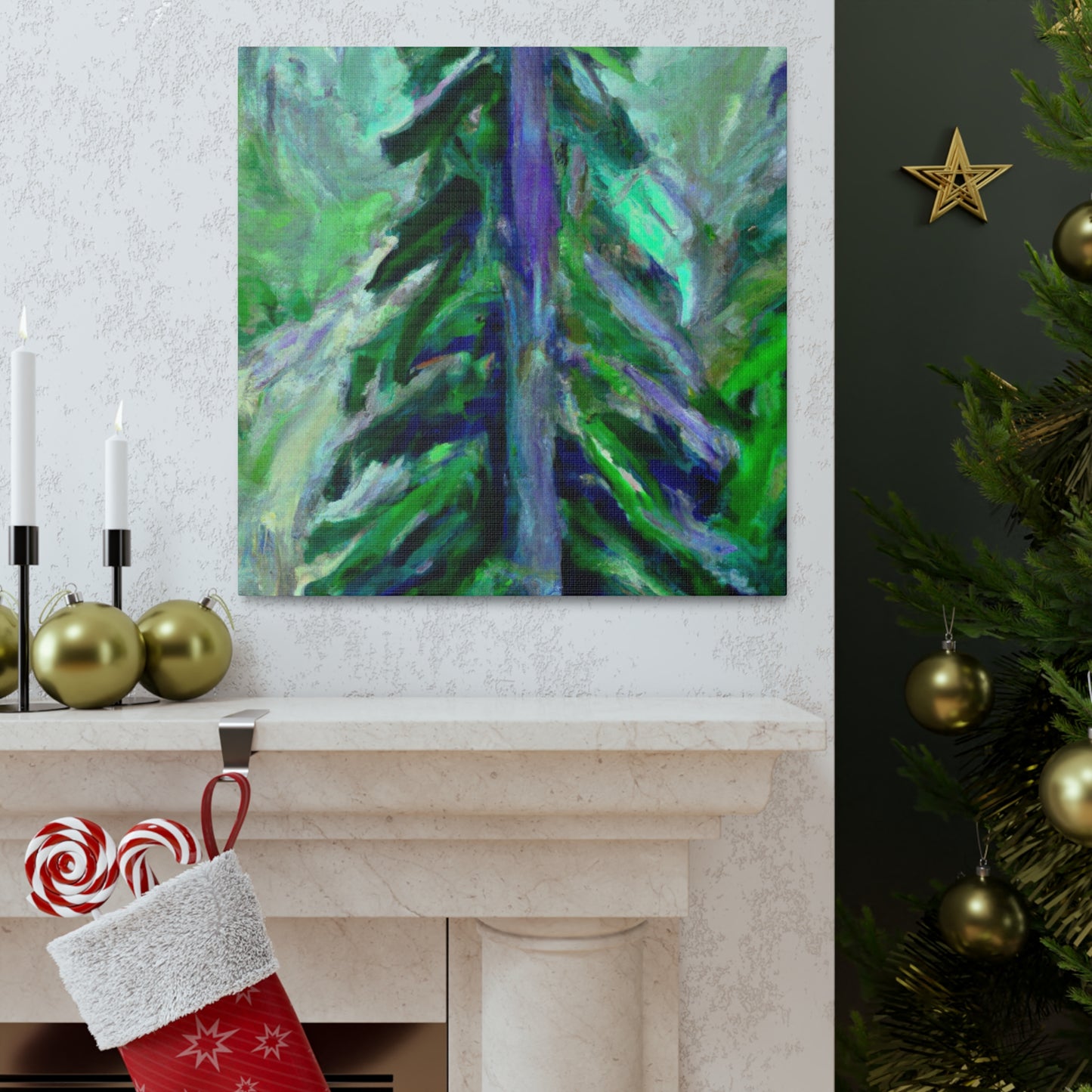 Douglas Fir Resilience - Canvas