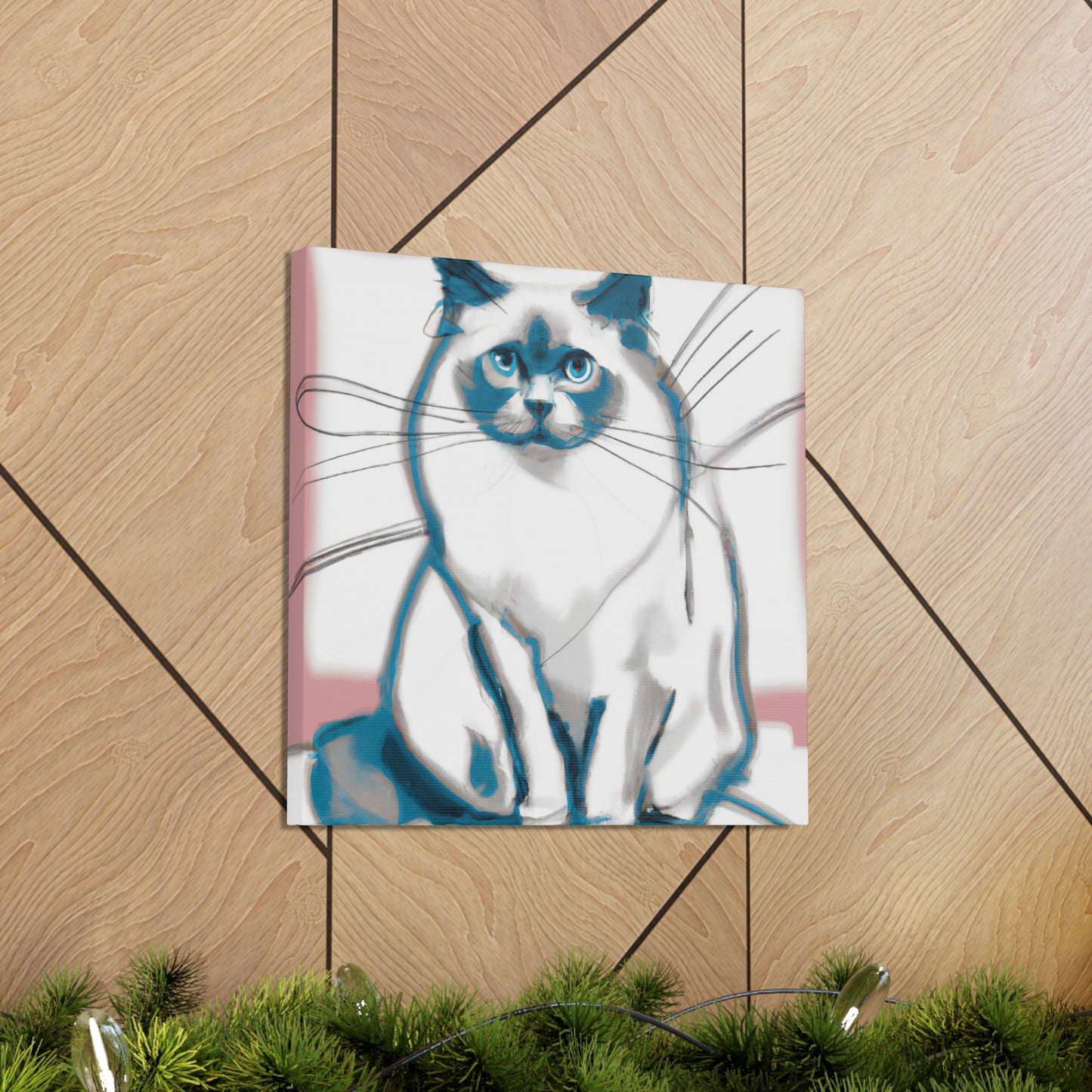 "Ragdoll In Expressionism" - Canvas