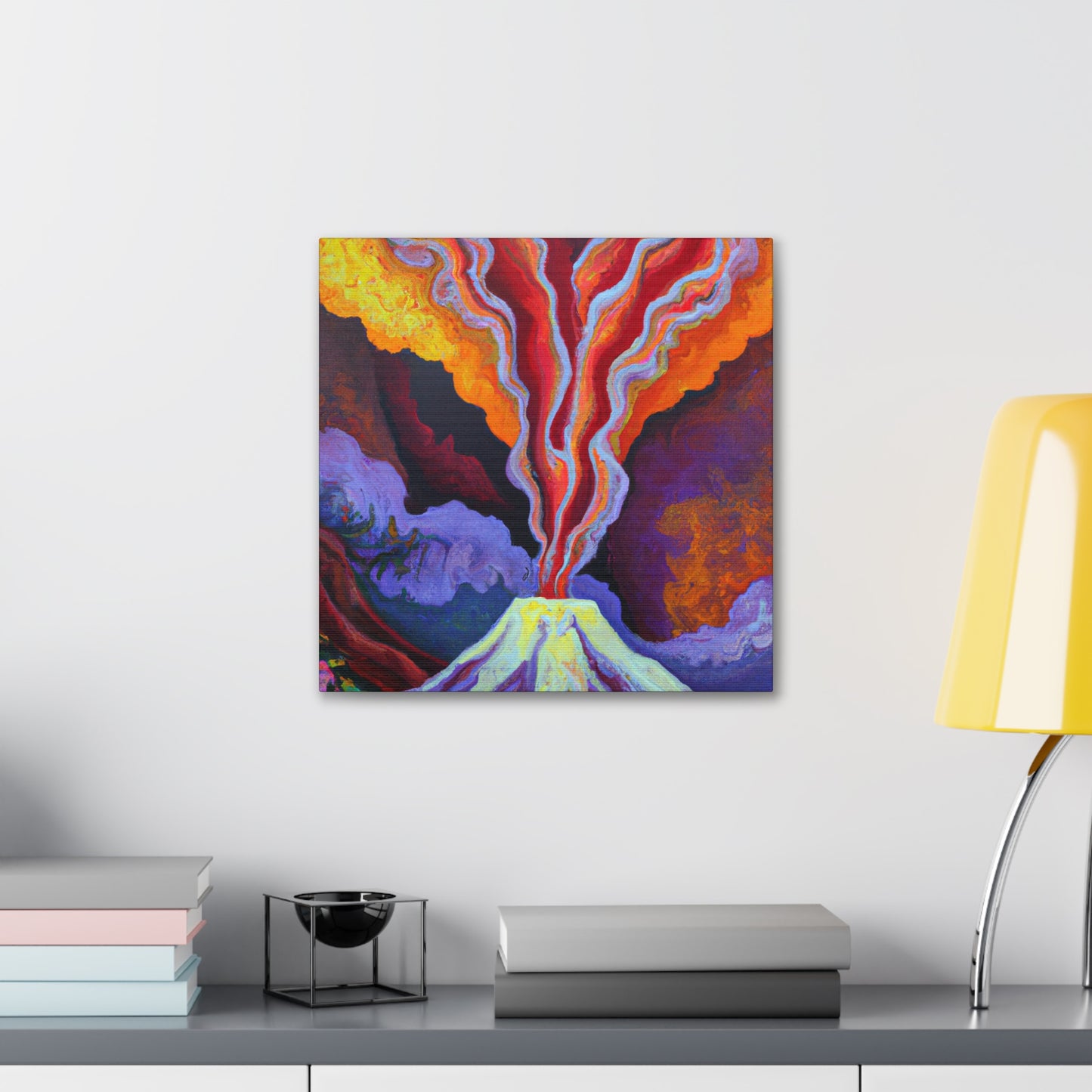 "Volcano in the Wild" - Canvas