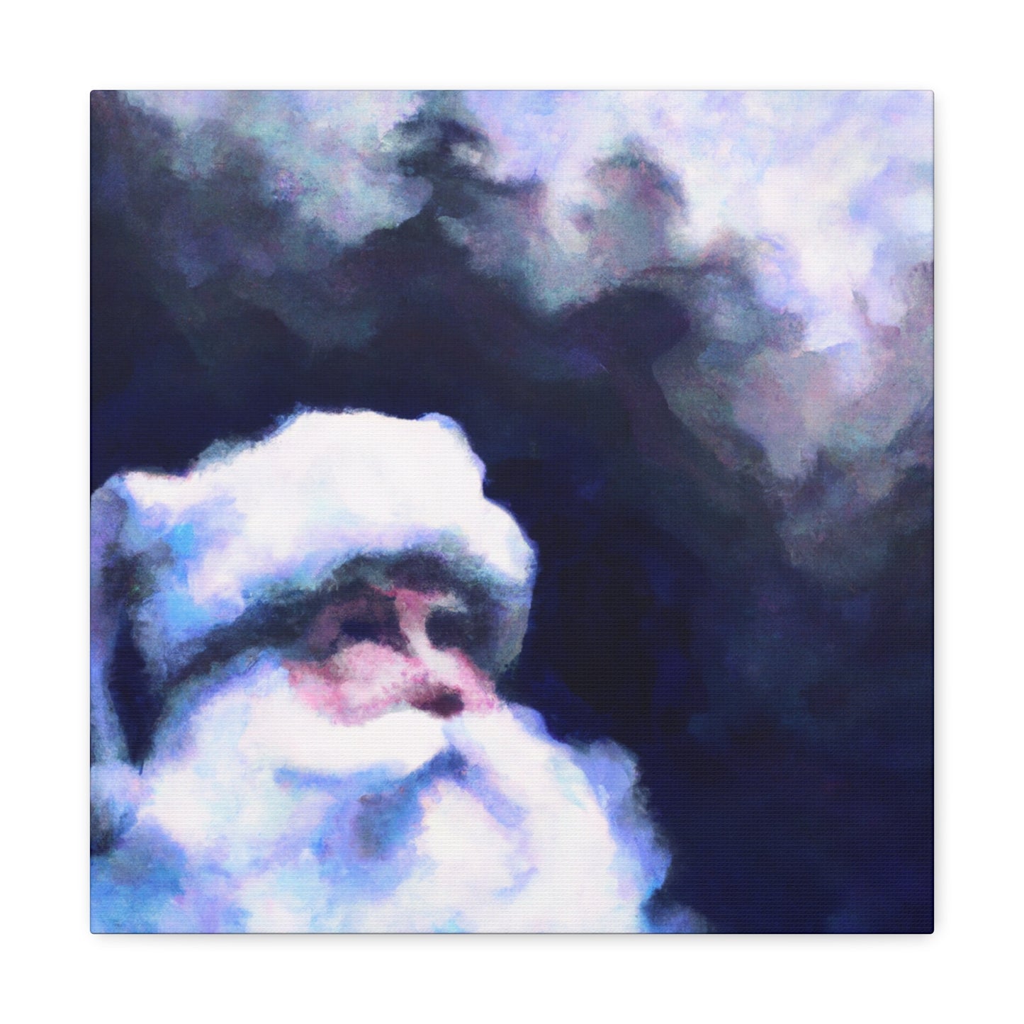 Santa's Digital Delight - Canvas