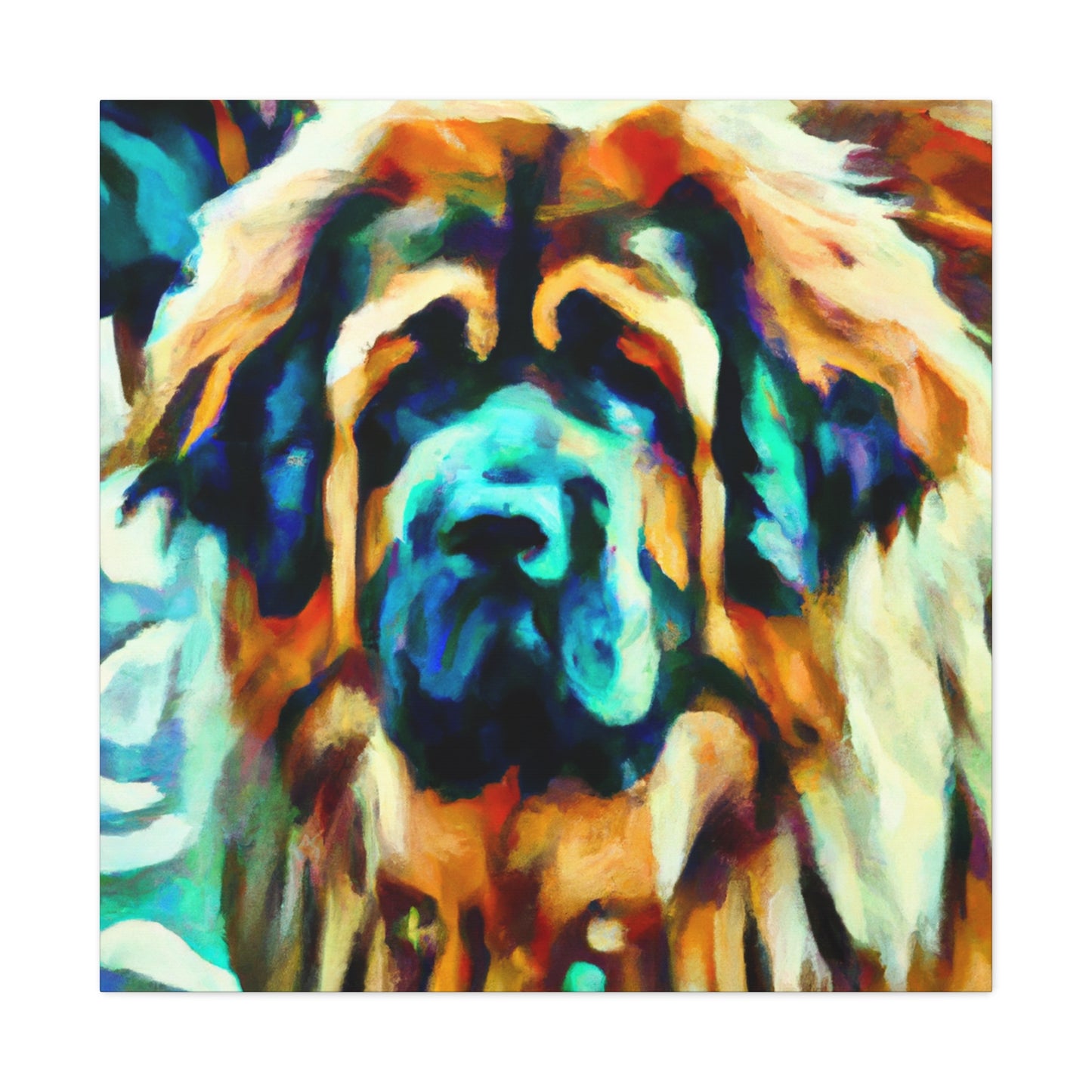 The Tibetan Guardian Dog - Canvas