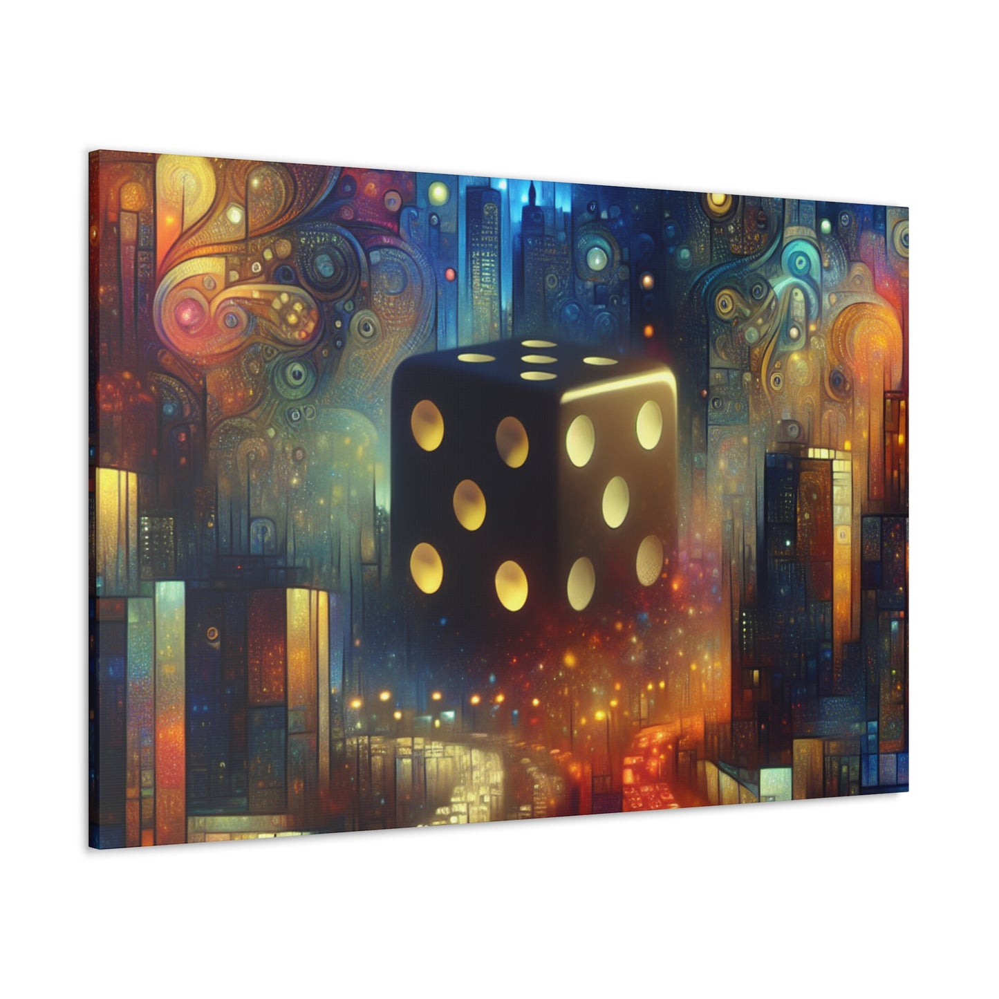 "Dice of Enigma" - Canvas