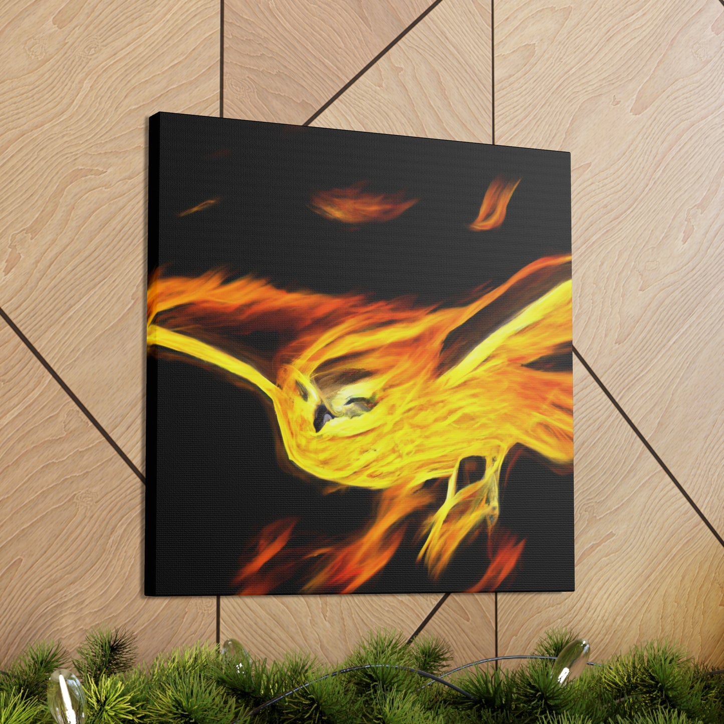 Golden Eagle Triumphant - Canvas