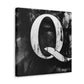 "Q: The Question Mark" - Canvas